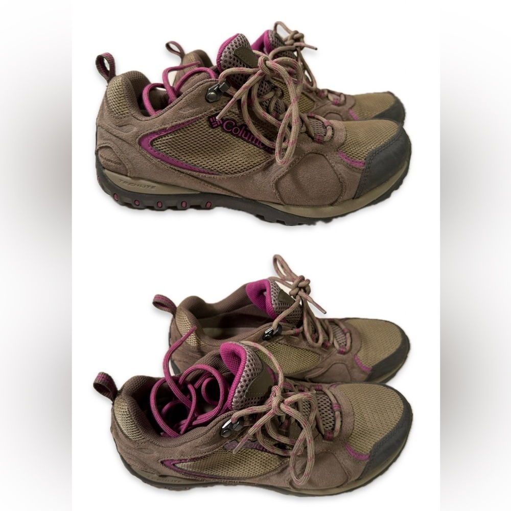 Columbia Women's Brown and Purple Athletic Shoes